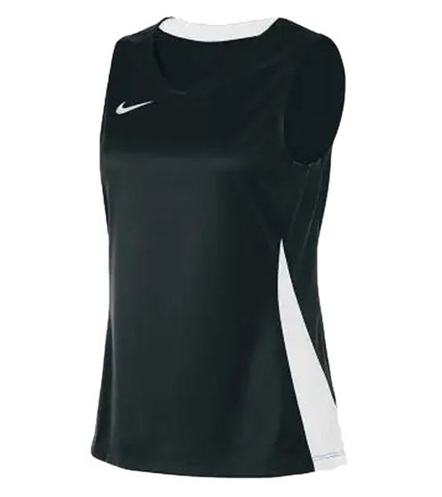 NIKE Team Basketball Women's Tank Top with DryFit Sports Shirt Training Shirt NT0211-010 Black/White