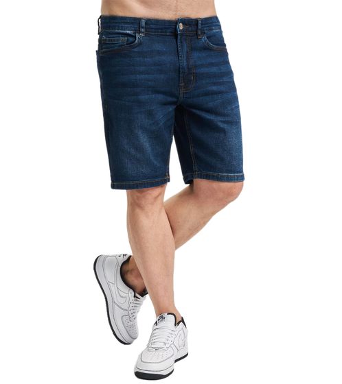 Denim Project Ohio jean pour homme bermuda durable short d'été DP-10023-038 558 bleu foncé