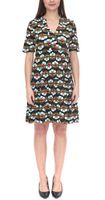 Aniston CASUAL mini-robe pour femme robe d'été évasée au look rétro 8556 9430 noir/coloré