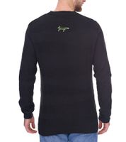 Maglione lavorato a maglia da uomo Denim Project con motivo sottile, maglione di cotone, maglione invernale, camicia a maniche lunghe DP-10023-073 bianco o nero Maglione lavorato a maglia da uomo Denim Project con motivo sottile, maglione di cotone, maglione invernale, camicia a maniche lunghe DP-10023-073 bianco o nero