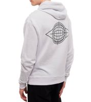 Denim Project Globe Drop Pull à capuche pour homme avec poche kangourou en coton DP005 en noir ou gris Denim Project Globe Drop Pull à capuche pour homme avec poche kangourou en coton DP005 en noir ou gris