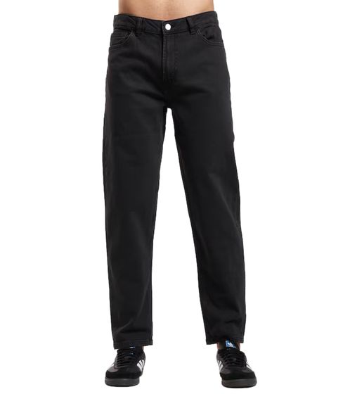 Denim Project Chicago Jeans para hombre Pantalones rectos cónicos sostenibles DP3760 VI101 Negro