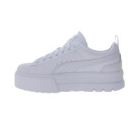 PUMA Mayze Classic Damen Echtleder-Sneaker Plateau-Schuhe Schnür-Schuhe 384209 01 Weiß
