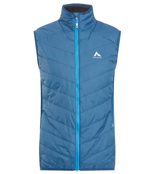 Gilet da uomo McKINLEY Sansa HYB VST, gilet trapuntato leggermente idrorepellente con imbottitura PRIMALOFT 419950 635 blu