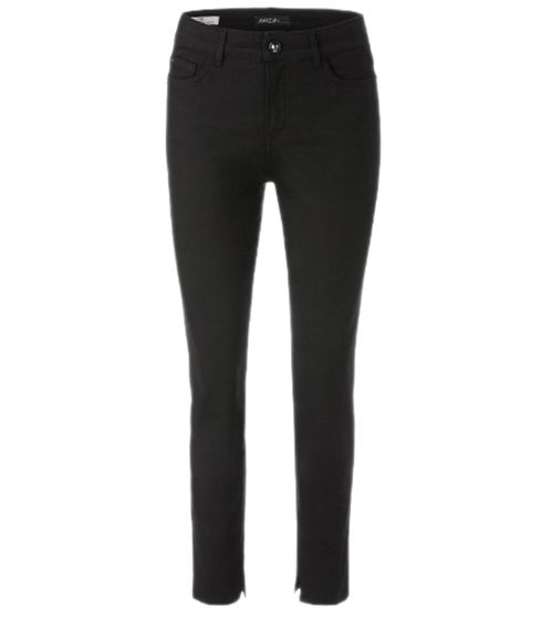 MARC CAIN Silea Damen nachhaltige Baumwoll-Jeans Business-Hose im 5-Pocket-Style VP82.29D28 900 Schwarz