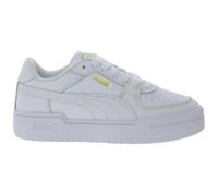 PUMA Ca Pro Classic Damen Echtleder-Sneaker Plateau-Schuhe Schnür-Schuhe 380190 01 Weiß