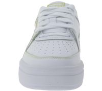 PUMA Ca Pro Classic Damen Echtleder-Sneaker Plateau-Schuhe Schnür-Schuhe 380190 01 Weiß