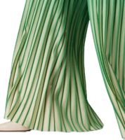 MARC CAIN Pantalon d'été femme Pantalon plissé en tissu dégradé UC 81.36 W73 540 vert
