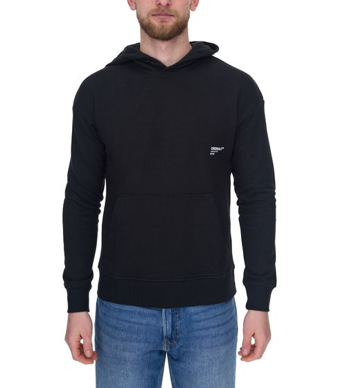 Jack & Jones sweat à capuche en coton durable pour hommes pull à capuche chemise à manches longues 12216042 noir