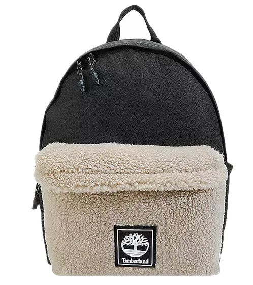 Mochila sostenible Timberland Humus con detalles de forro polar mochila para portátil portátil de 13 pulgadas 22 litros TB0A2JN 269 negro/marrón