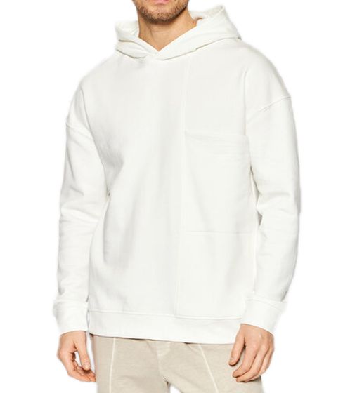 ONLY & SONS Knox Herren Kapuzen-Pullover Sweat-Pulli Baumwoll-Hoodie Basic-Oberteil 22021746 Weiß