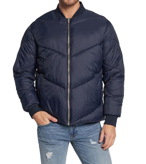 Chaqueta de plumón para hombre REDEFINED REBEL, chaqueta de entretiempo de moda 215096 azul oscuro