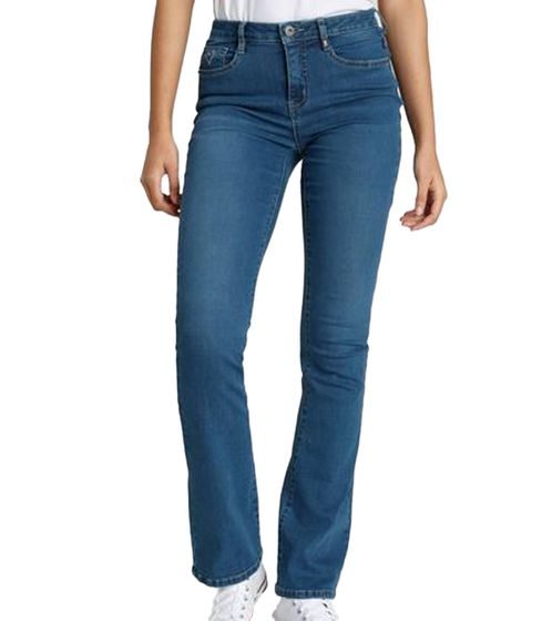 ALIFE AND KICKIN NualaAK Damen High Waist Jeans Baumwoll-Hose Bootcut Hose 84197728 Blau