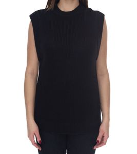 HECHTER PARIS gilet pull femme avec zip, pull col montant 56487469 noir