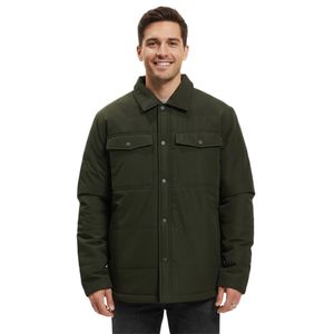 ONLY & SONS Lewis Herren Herbst-Jacke mit Kent-Kragen Übergangs-Jacke mit vielen Taschen 22022106 Dunkelgrün
