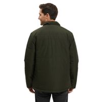 ONLY & SONS Lewis Veste d'automne pour homme avec col Kent, veste mi-saison avec de nombreuses poches 22022106 vert foncé