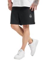 2er Pack Jack & Jones Herren Baumwoll-Shorts Sommer-Shorts kurze Hose Sweat-Shorts 12191147 Schwarz/Grau
