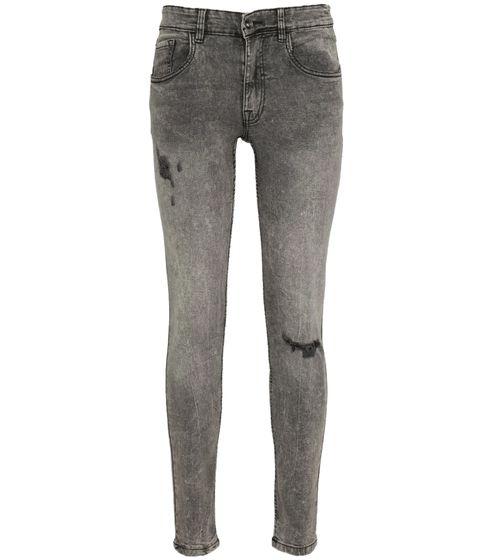 REDEFINED REBEL Stockholm Destroy Men's Denim Pants Cotton Jeans 217128 Gray