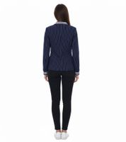 AjC Blazer women's business jacket with one-button closure blazer suit jacket 90509505 navy