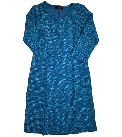 Aniston SELECTED vestido de malla para mujer vestido de otoño moderno 52819234 azul petróleo