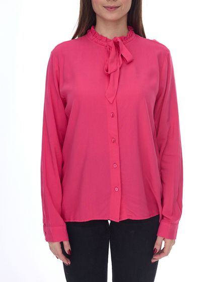 Aniston SELECTED women's blouse summer blouse with bow 11506002 pink