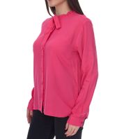 Aniston SELECTED Damen Bluse Sommer-Bluse mit Schluppe 11506002 Pink