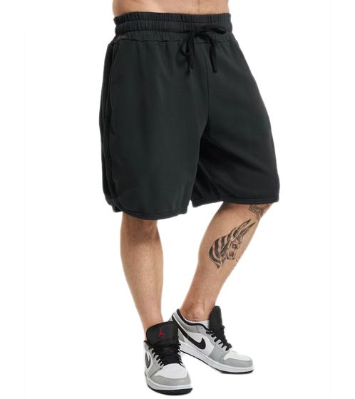 REDEFINED REBEL Nash men's summer shorts, sweat shorts, short pants, cotton pants, fitness shorts 226057 black