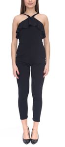 Melrose Mono extravagante para mujer con volante Mono de una pieza para Nochevieja 90691609 negro