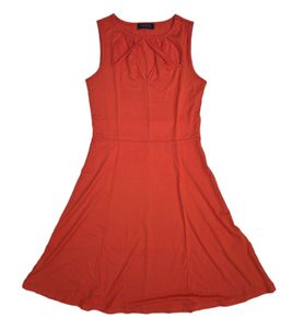 Melrose mini vestido sin mangas vestido de verano de mujer con escote extravagante 87047541 naranja