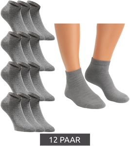 12 pairs of JACK & JONES Short Sock sneaker socks, sports socks, cotton quarter socks 12260511 grey 12 pairs of JACK & JONES Short Sock sneaker socks, sports socks, cotton quarter socks 12260511 grey