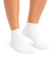 12 pares de calcetines cortos JACK & JONES, calcetines deportivos, medias deportivas, calcetines cuartos de algodón 12260511 Blanco