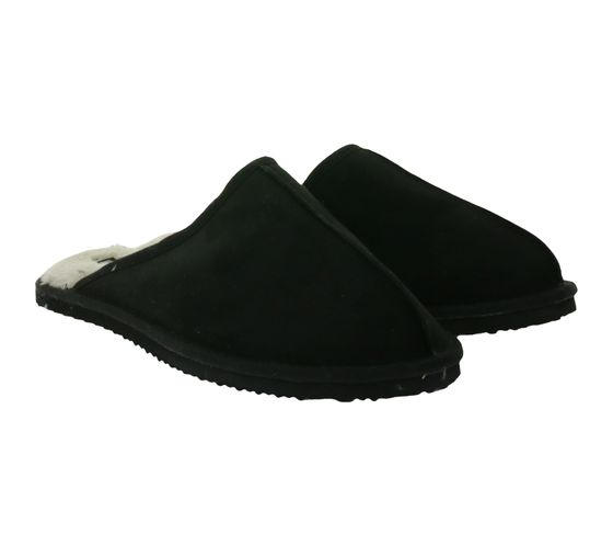 Jack & Jones Dudely men's slippers lined slippers house slippers 12187557 black