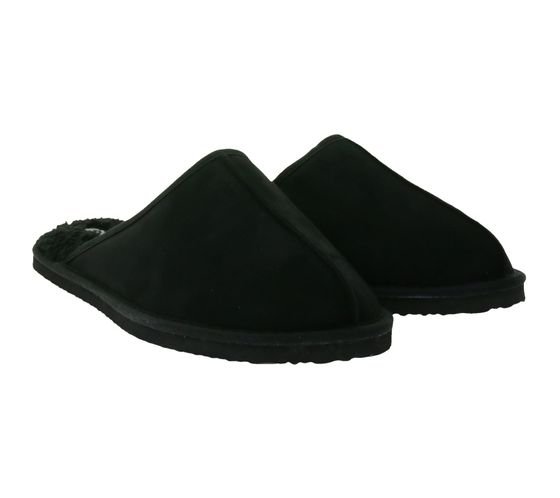 Jack & Jones Dudely men's slippers lined slippers house slippers 12170309 black