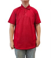 SANTINO Cws polo sencillo para hombre con parte de algodón, camisa de manga corta azul, verde, blanco, rojo o negro SANTINO Cws polo sencillo para hombre con parte de algodón, camisa de manga corta azul, verde, blanco, rojo o negro