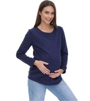 Confezione da 2 camicie premaman semplici da donna nove 9 mesi moda premaman 58374154 blu scuro