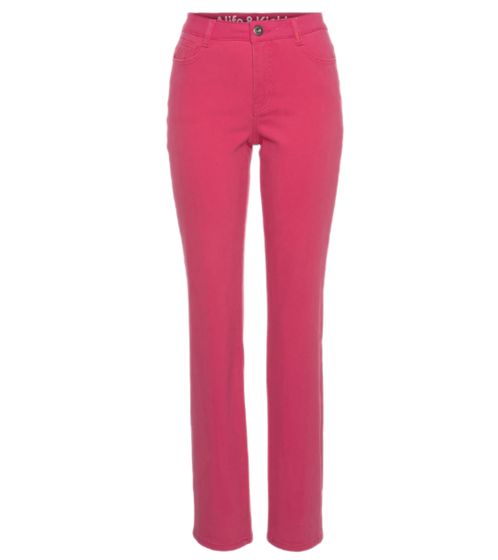 Alife and Kickin Damen Baumwoll-Hose im 5-Pocket-Style Denim-Hose 51977322 Pink