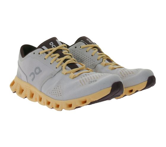 ON Running Cloud X trail running shoes trendy women's running shoes with CloudTec outsole 40.99699 Orange/Gray