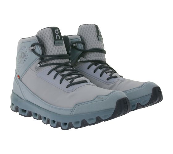 Scarpe da trekking da donna ON Running Cloudridge, scarponi da trekking impermeabili con ammortizzazione CloudTec 33.99409 azzurro