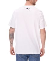 Pack de 3 camisetas PUMA camisa de algodón para hombre camisa cuello redondo camisa básica 678256 02 negro
