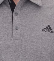 adidas Drive Polo Heather Men's Polo Shirt with AeroReady Sustainable Sports Golf Shirt H56774 Gray