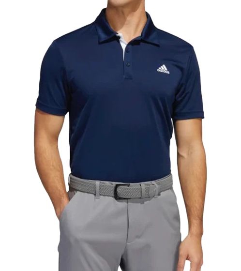 Polo adidas Drive Polo de hombre con camiseta de golf sostenible AeroReady entrenamiento H56781 Azul marino