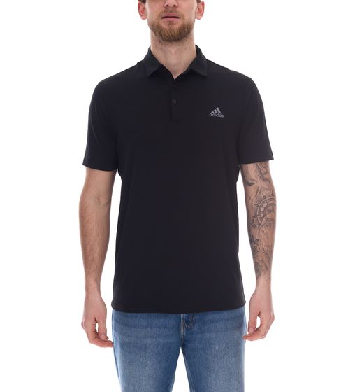 adidas Ultimate365 Polo Hombre con Cuello Kent Manga Corta Golf Shirt GM4014 Negro