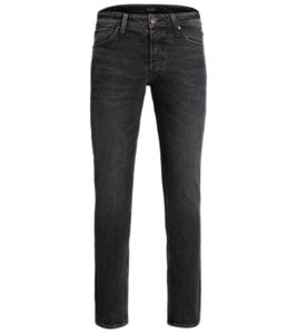 JACK & JONES JJITIM Herren Slim-Fit Jeans stylische Denim-Hose 12219117 Dunkelgrau