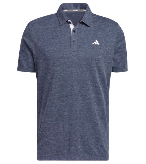 Polo adidas Drive Polo Heather pour homme avec chemise de golf de sport durable AeroReady IA5451 Marine