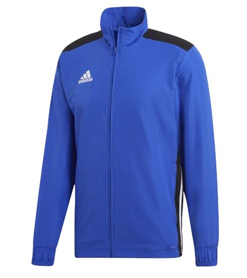 adidas REGISTA 18 men's training jacket with CLIMALITE technology made from recycled materials sports jacket DY8487 blue