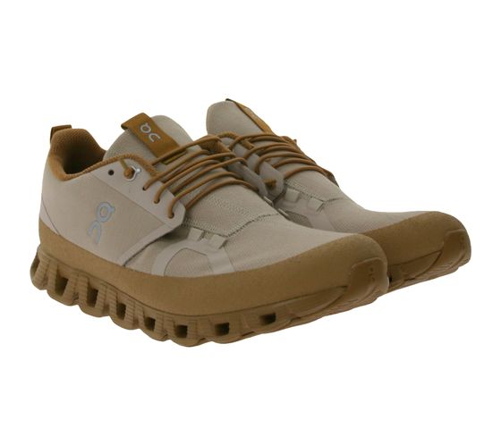 Zapatillas trail running ON Running Cloud para mujer, zapatillas running de moda con amortiguación CloudTec 18.99489 marrón/beige