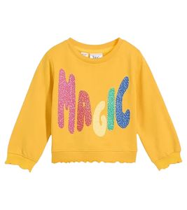 Pull de tous les jours tendance pour filles avec contenu en coton pull de loisirs 924259 jaune