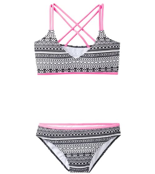 Ensemble de bikini pour enfants élégant avec bikini d'été imprimé motif Inca cool pour filles 968992 Coloré