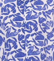 Camisa de viscosa para hombre, camisa de manga corta con estampado floral, camisa de verano, camisa de vacaciones 945910 blanco/azul Camisa de viscosa para hombre, camisa de manga corta con estampado floral, camisa de verano, camisa de vacaciones 945910 blanco/azul