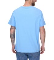 3er Pack Ballin Est. 2013 Herren nachhaltiges Baumwoll-Shirt mit Logo-Print auf der Front Kurzarm-Shirt SH-REG-H050 Weiß, Navy, Hellblau oder Schwarz